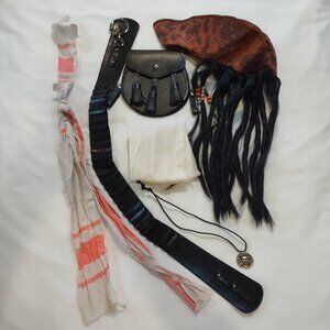Jack Sparrow costume | Includes pants, shoes, jacket, and accessories!